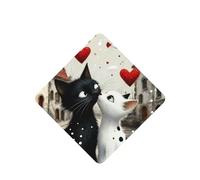 Alley Cat Romance Print - Ambientador de coche para mujeres y hombres, para vehículo, dormitorio