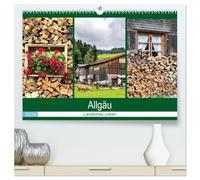 Allgäu - Landliches Leben (hochwertiger Premium Wandkalender 2026 DIN A2 quer), Kunstdruck in Hochglanz: Idyllische Landschaften, liebevoll gestaltete ... Wanderungen durch den Süden Deutschlandsr