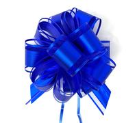 Allgala - 12 lazos grandes de 15 cm para uso diario - Azul rey - GP92026