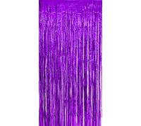 Allgala 4PK - Cortinas metálicas con Flecos para decoración de Puertas