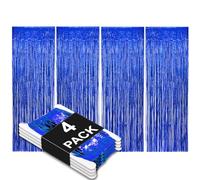 Allgala BD52606 - Cortinas metálicas (3,3 x 9,8 pies)