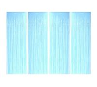 Allgala BD52660 - Cortinas metálicas (3,3 x 9,8 pies)