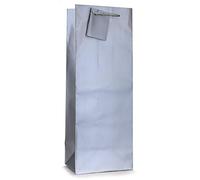 Allgala - Bolsas de regalo de papel de color sólido (12 unidades, vino-plata-GP50046)