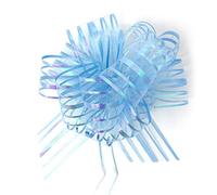 Allgala Paquete económico de Navidad y todos los días para envolver regalos de Navidad ABCD, Azul claro