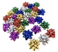 Allgala Paquete económico de regalo de 24 o 30 unidades, 6 colores surtidos, Navidad o día a día ABCD, Brillo