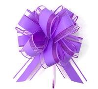 Allgala Value Pack - Lazos de flores para regalo de Navidad y de día festivo, Lavanda
