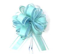 Allgala Value Pack - Lazos de flores para regalo de Navidad y de día festivo, Turquoise