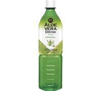 Allgroo, Aloe Vera Drink, Bebida refrescante de aloe vera, Sabor Puro refinado con miel y pulpa, 1 x 1500 ml (Paquete de 6)