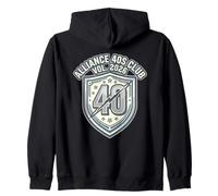 Alliance 40s Club Vol. 2026 Fabuloso Edad Media Mayores de 40 Sudadera con Capucha