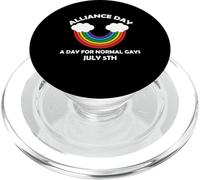 #Allianceday New Day si eres un día normal de alianza gay PopSockets PopGrip para MagSafe