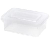 Allibert 227899 Handy Box tapa con Click transparente plástico, plástico, transparente, 29 x 19 x 11 cm