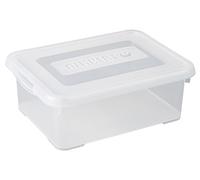 Allibert 227899 Handy Box Tapa con Click Transparente plástico, plástico, Transparente, 40 x 30 x 15 cm