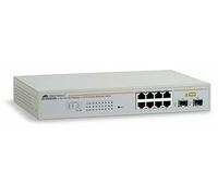 Allied Telesis 8 Port Gigabit WebSmart Switch Gestionado - Switch de Red (Gestionado)
