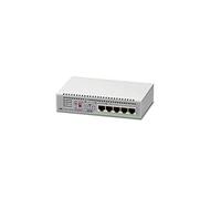 Allied Telesis AT-GS910/5-50 Switch Layer 2 Gigabit Unmanaged - 5 x 10/100/1000T - Internal PSU - Dip Switch configurable