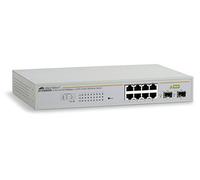Allied Telesis AT-GS950/8-50 Switch Layer 2 Gigabit WebSmart - 8 x 10/100/1000T | 2 x SFP - Internal PSU