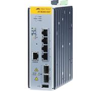 Allied Telesis AT-IE200-6FP-80 | 4 x 10/100T PoE, 2X 100/1000X SFP, -40°C to 75°C, DIN Rail, DC External PSU Not Included
