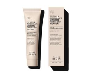 Allies of Skin Peptides & Antioxidants Advanced Firming Daily Treatment with 13 Brighteners, 9 Antioxidants, 7 Firming Peptides, 5% Teprenone & Ferulic Complex and 3% Biotech Algae Complex 20ml/1.6oz