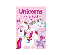 Alligator Book 3043/UNSB - Libro de calcomanías de Unicornios Animales, Multicolor