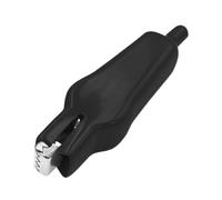 Alligator Clips Set - 10 Pieces Spring Clamp 75mm, Insulated Cover Design, Durable Metal Build, Strong Grip Connection | Automotive Battery Charging Accessories Kit, Electricians Technicians Equipment