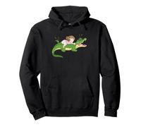 Alligator Kids Adventure, Bonito Libro de Cuentos de Reptiles, Arte pantanoso Sudadera con Capucha