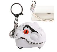 Alligator Teeth Game,Funny Keychain Educational | Kids Dentist Toy Dinosaur Keychain,for Party Gathering Indoor S Adaptability, The Crocodile Dentist Tocial Home School Kindergarten Bag Backpack Purse