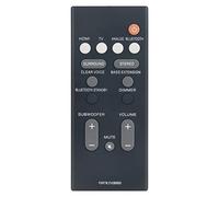 ALLIMITY FSR78 ZV28960 Reemplazo de Mando a Distancia por Yamaha Soundbar ATS-1060 YAS-107 ATS-1070 YAS-207 NS-WSW42 ATS-2070 YAS-CU207 YAS-106 FSR78-ZV28960