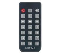 Allimity Mando a distancia reemplazado para Pyle Home Audio Amplificador PDA7BU PPRE70BT PTA44BT PDA65BU PDA8BUWM PDA6BU PTA66BT