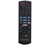 ALLIMITY N2QAYB001147 Reemplace Mando a Distancia Fit for Panasonic BLU Ray Disc Player DMP-UB300 DMP-UB400 DMP-UB400EBK DMP-UB400EFK DMP-UB400EGK DMP-UB404 DMP-UB404EGK DP-UB820EFK DP-UB820EG