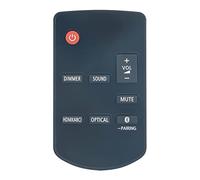 ALLIMITY N2QAYC000123 Reemplazo de Mando a Distancia adaptar por Panasonic Compact Sound Bar SC-HTB200 SC-HTB208 SC-HTB208EB-K SC-HTB200EB-K SC-HTB200EG-K SC-HTB208EBK SC-HTB200EBK SC-HTB200EGK