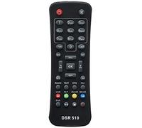 ALLIMITY Reemplazo de Mando a Distancia adaptar por Skymaster Schwaiger Opticum Megasat Redline DXH-3 DXH-11 DXH-12 DXH-101 Dsr-510 Fs10p Fs10p+ 3600 3610 i-Sat-500s MX-100