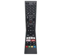 ALLIMITY RM-C3331 RMC3331 Mando a Distancia reemplazado por JVC Smart 4K UHD TV with Youtube Netflix Buttons LT-40V55LFA LT-40V55LU LT-43V55LFA LT-49V55LU LT-55V65LUA LT-55VU63M LT-65V95LU