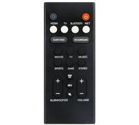 Allimity VCQ9140 - Mando a distancia de repuesto para Yamaha Audio Sound Bar YAS-CU209 NS-WSW44 VCQ9130 VCQ9140 ATS-1090 ATS-2090 YAS-109 YAS-109BL YAS-209 YAS-209BL SR-C200 A ATS-10 80 YAS-1080