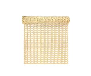 ALLINKIT Rollo de ratán sintético de 14 x 40 pulgadas, tejido de malla de caña sintética, patrón hexagonal, para proyectos de decoración del hogar