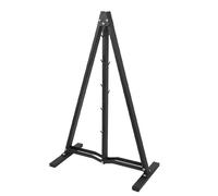 ALLINLIFE Soporte para Agarraderas de Polea con 10 Ganchos, Rack de Almacenamiento Ajustable para Mangos de Gimnasio, Organizador Compacto de Accesorios de Máquinas de Polea, Carga 100 kg