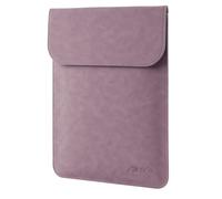 Allinside Funda para portátil de 13" para MacBook Neo A18 Pro/MacBook Air 13" (2018-2026) / MacBook Pro 13" (2016-2022), Funda Vertical de Cuero PU de Gamuza Impermeable para Laptop, Morado