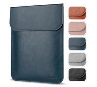 Allinside Funda Vertical para portátil de 13", Compatible con MacBook Neo A18 Pro/MacBook Air 13 2018-2026 / MacBook Pro 13 2016-2022, Funda Protectora Impermeable de Cuero PU, Azul