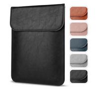 Allinside Funda Vertical para portátil de 13", Compatible con MacBook Neo A18 Pro/MacBook Air 13 2018-2026 / MacBook Pro 13 2016-2022, Funda Protectora Impermeable de Cuero PU, Negro