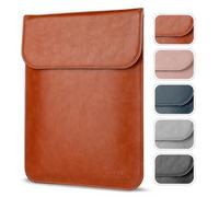 Allinside Funda Vertical para portátil de 13", Compatible con MacBook Neo A18 Pro/MacBook Air 13 2018-2026 / MacBook Pro 13 2016-2022, Funda Protectora Impermeable de Cuero PU, marrón