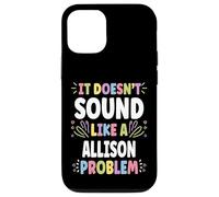 Allison Personalized Women's Gift Custom Allison Carcasa para iPhone 12/12 Pro
