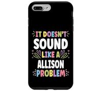 Allison Personalized Women's Gift Custom Allison Carcasa para iPhone 7 Plus/8 Plus