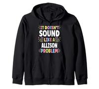 Allison Personalized Women's Gift Custom Allison Sudadera con Capucha