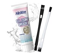 AllisWay Grasa Silicona, Lubricante de Silicona, Grasa de Silicona Apta para Alimentos, Grasa de Silicona para Diversos Accesorios de Cafeteras, Como Juntas Tóricas, Juntas, etc, 50ML