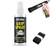 AllisWay Grip Spray, Spray Anideslizante Padel, Grips Padel, Grip Pole Dance, Adecuado para Pala de Padel, Guantes de Portero, Equipamiento de Fitness, Antideslizante y Absorbente de Sudor, 120 ml