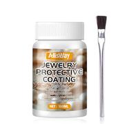 AllisWay Laca Zapon, Barniz Protector de Metales, Joyas Protectora Recubrimiento, Transparente Después Del Curado, Apto para Metales y Joyas, Previene el Deslustre y la Decoloración, 100 ml