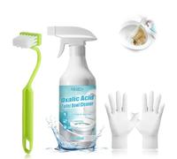 AllisWay Limpieza Baño, Limpiador Sarro WC Quitamanchas Spray de Multiusos Limpieza con Escobilla WC Don Limpio Baño Antical Apto para Inodoro y Bañera, 300ml