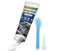 AllisWay Pintura Oxido Lavavajillas, Pintura Antioxido Metal Pintura Antioxido Mantenimiento de Rejillas Pintura para Metal per Cesta Lavavajillas Universa, 50ml