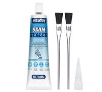 AllisWay Sella Costura de la Tienda, 50ml Seam Grip, Sellador Impermeable para Tiendas, Sellador de Costuras, Incluye 2 Cepillos para Tiendas de Campaña, Chaquetas, Toldos y Mochilas