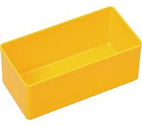Allit 456301 Euro Plus - Caja de almacenaje (tamaño 2, 54 x 108 x 45 mm), color amarillo