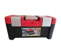 Allit 457018 profesional caja de herramientas "McPlus Alu 21" en negro