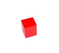 Allit EuroPlus Insert 63/1-63/5 - Cajas de almacenamiento para piezas pequeñas (10 unidades), Rojo